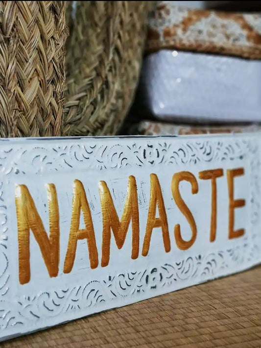 Plaque Namaste