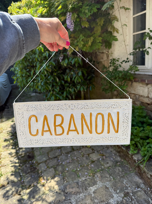 Plaque Cabanon
