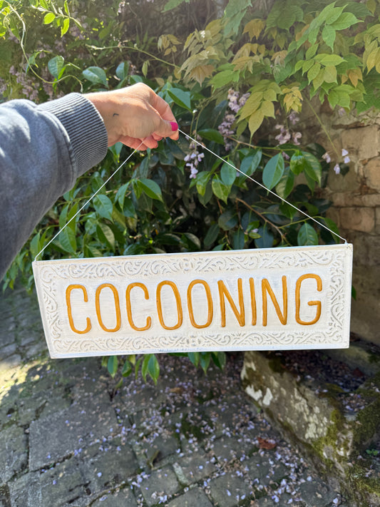 Plaque Cocooning 🤍