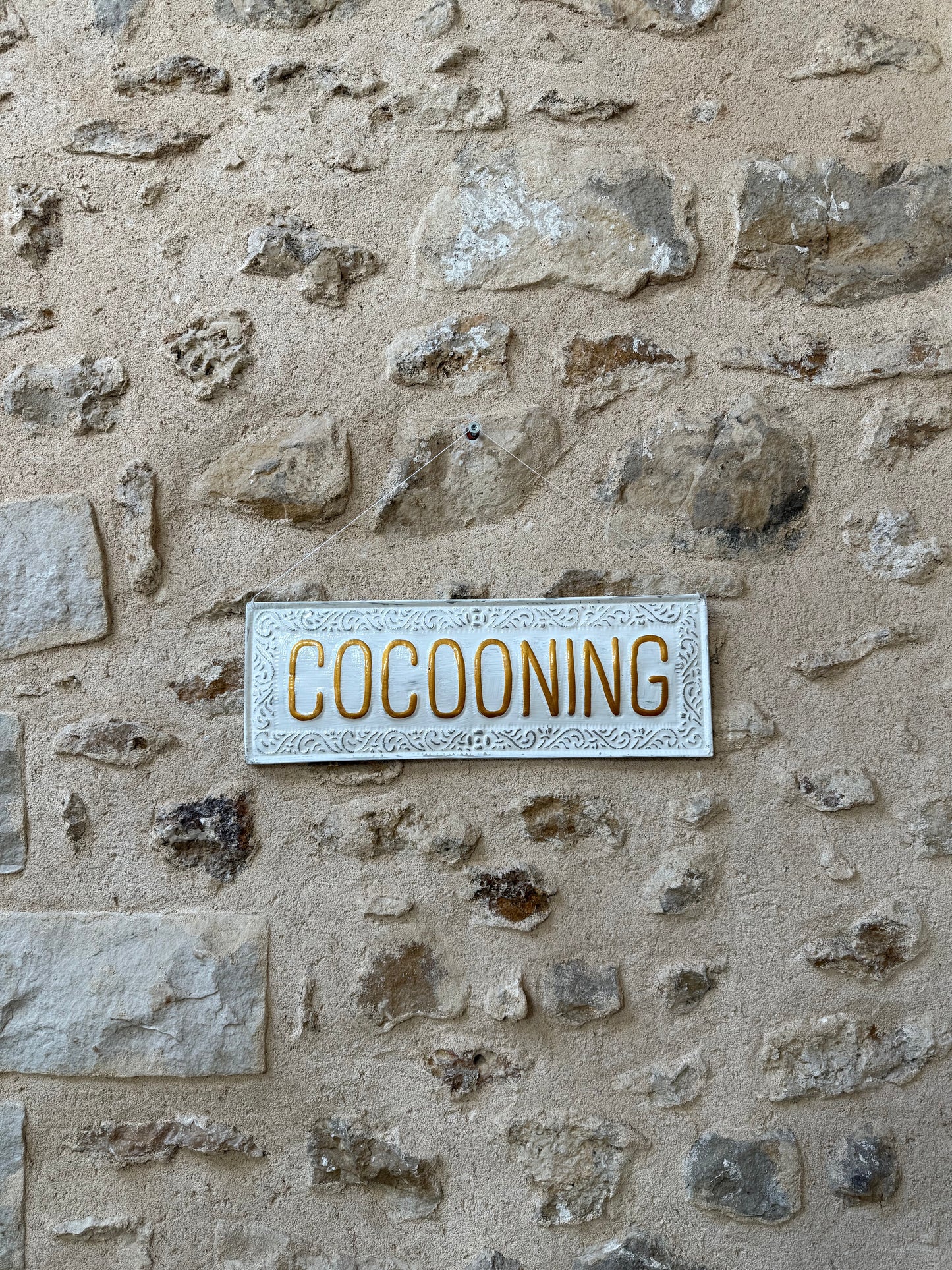 Plaque Cocooning 🤍