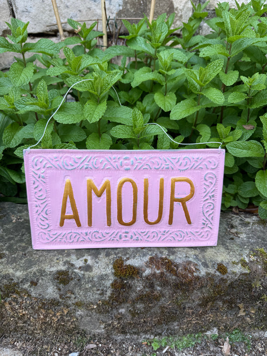 Plaque Amour