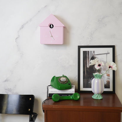 Horloge Coucou Rose