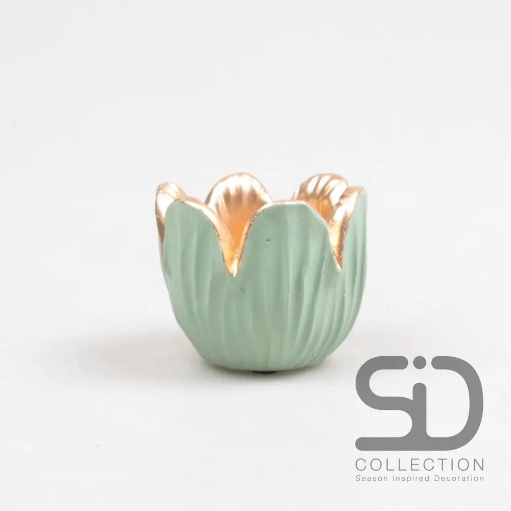 Bougeoir tulipe de Jade