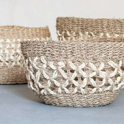 Trio de paniers Saba