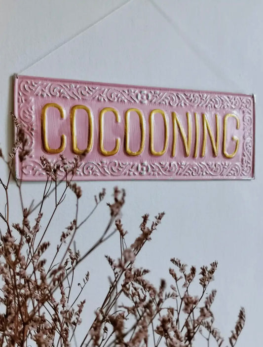 Plaque Cocooning 🌸