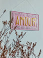 Plaque Amour