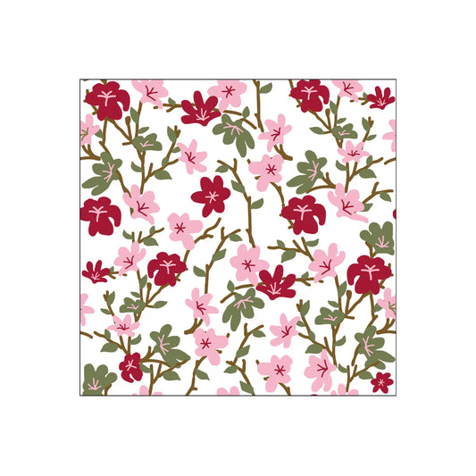 Serviettes Fleurs