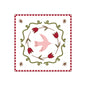 Serviettes Rose colombe