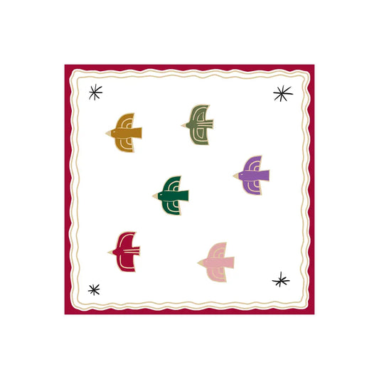 Serviettes Oiseaux bohèmes